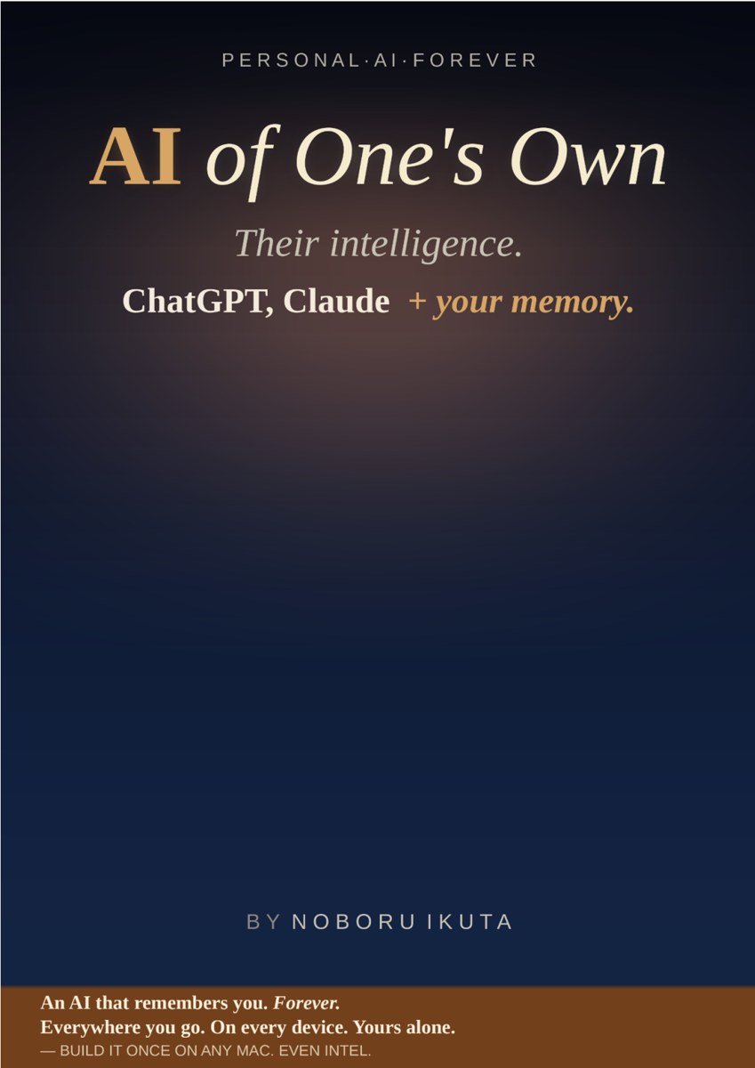 AI of One's Own free preview cover